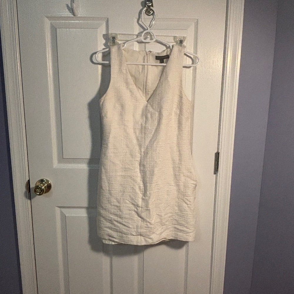 NWOT banana republic cream knit dress